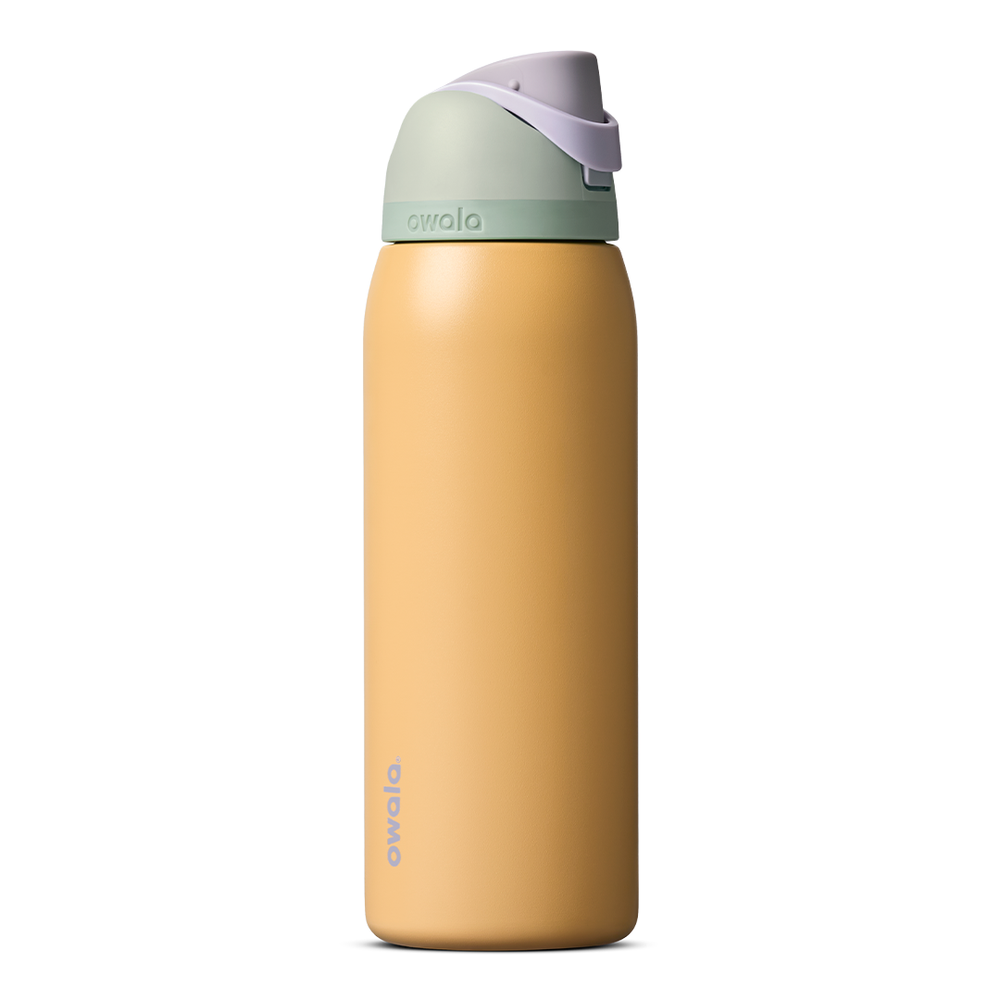 Owala FreeSip Stainless Steel Insulated Water Bottle, 40oz, Beachfront.