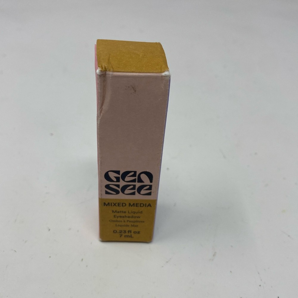 Gen See Mixed Media Matte Eye Shadow Rose Water 7mL 0.23oz New