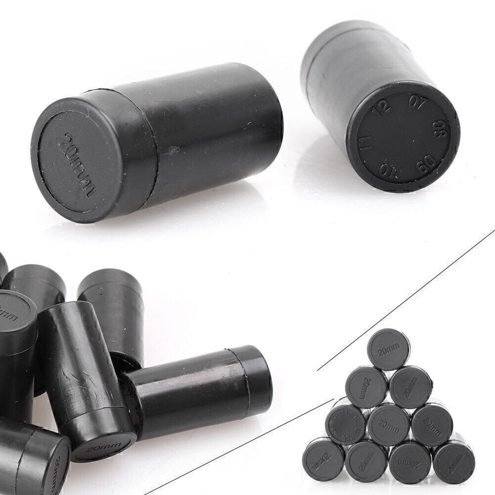 10x Refill Ink Rolls Ink Cartridge 20mm Black For MX5500 Price Tag Gun GL