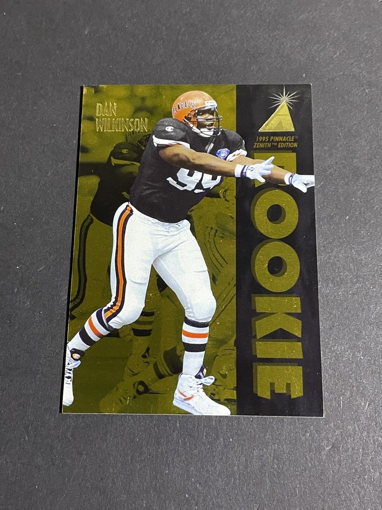 1995 Zenith Dan Wilkinson Rookie Card #Z121 - Cincinnati Bengals