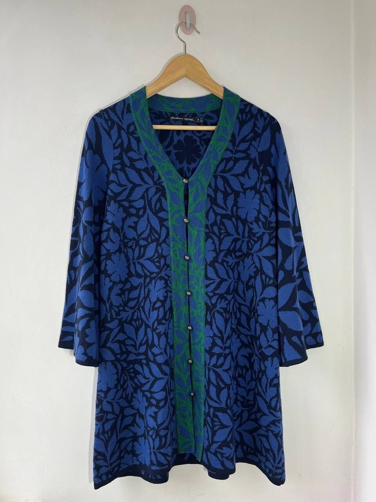 Gudrun Sjoden wool knitted cardigan sweater multicolor Size S