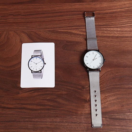 Card to Watch (With Watch) Watch This Close up Magic Tricks Illusion Magic Props