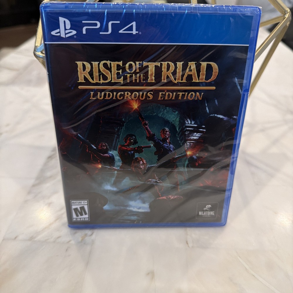 Rise of the Triad Ludicrous Edition PS4 Limited Run #567 Brand New Sealed