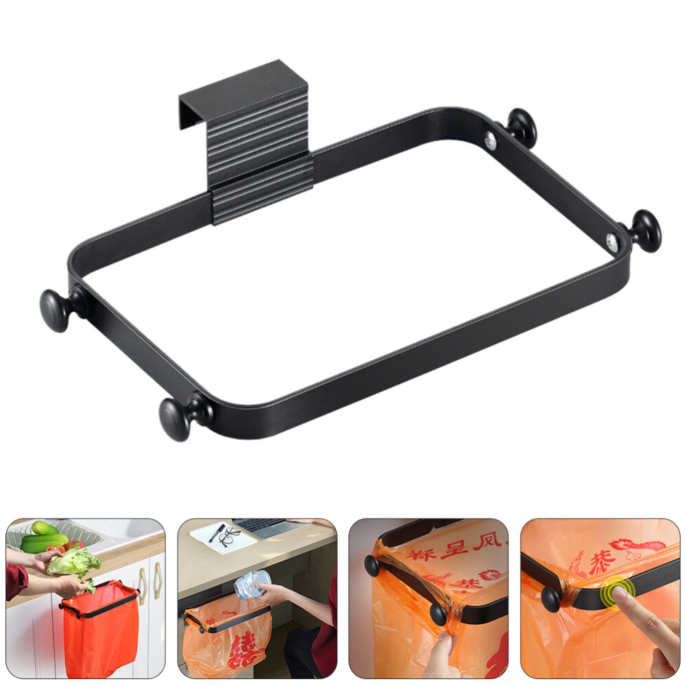 Eco-Friendly Hanging Trash Rack Towel Holder Reusable Shopping Bag Stand