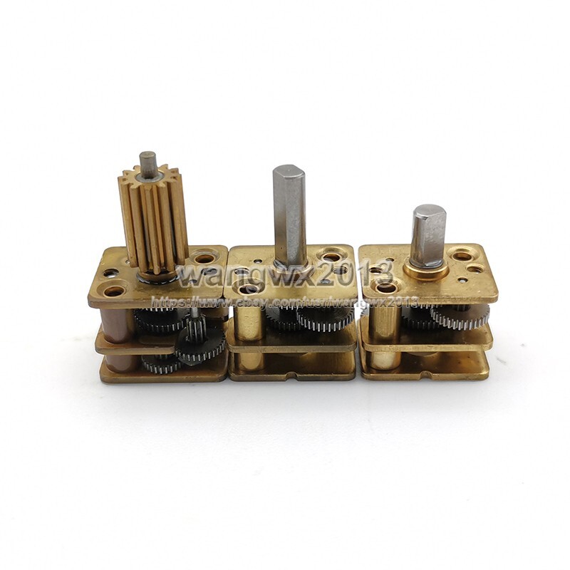 1x N20 Motor Full Metal Gearbox 1:298 Ratio Speed Reducer-image