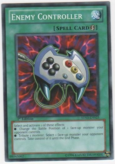 Enemy Controller 5DS3-EN025 Common 1st Edition Moderately Played Yugioh Card