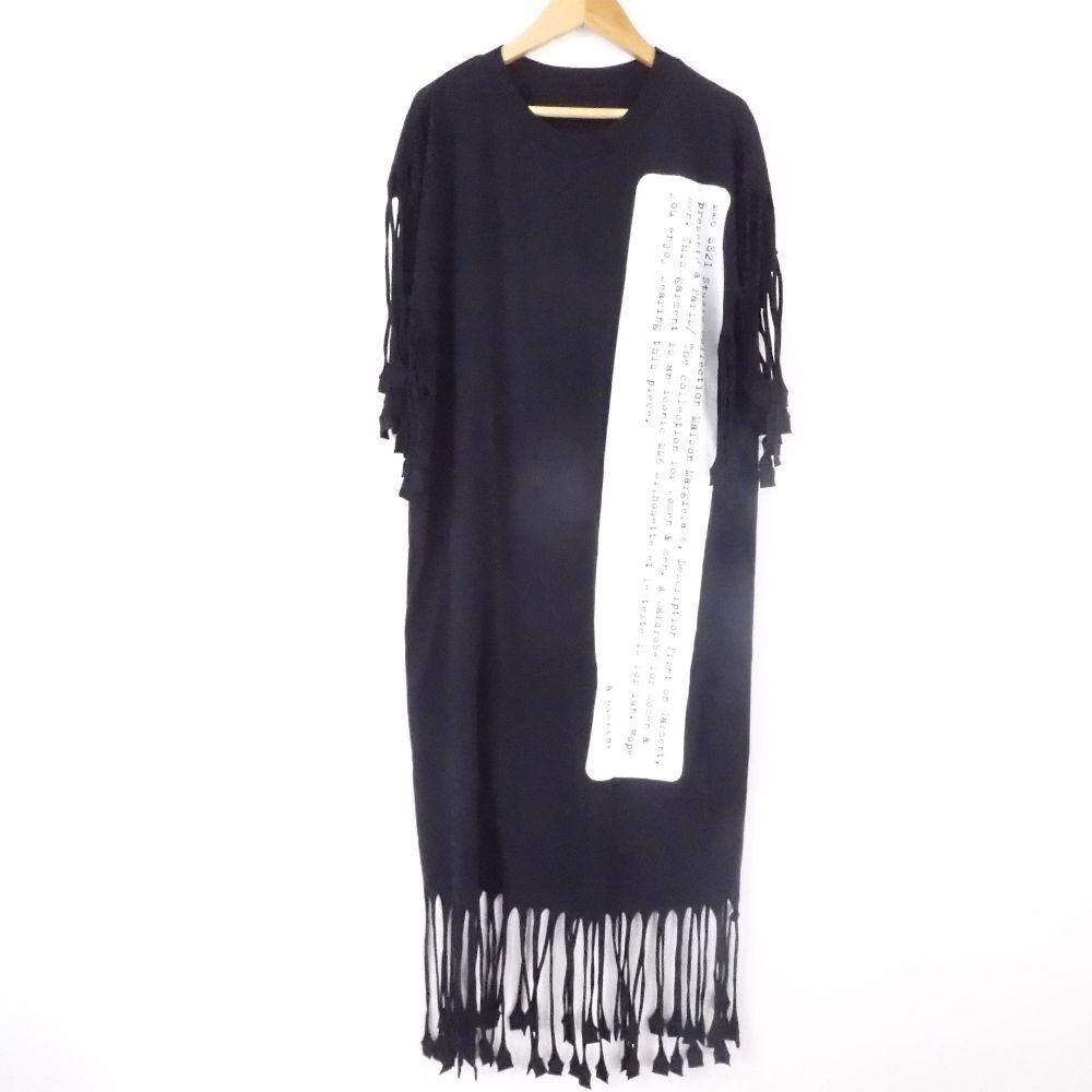 Maison Margiela Beauty MM6 Maison Margiela M.M. M.M. S62CT0130 Fringe Dress Bl