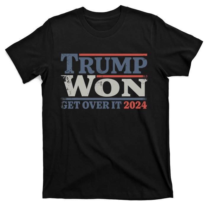 T-Shirt Trump Won 2024 Election President Trump Won Unisex