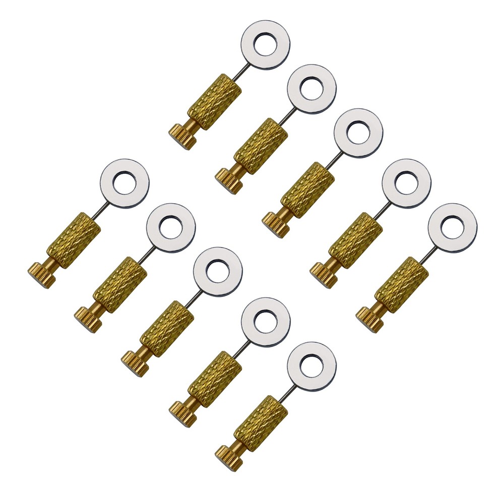 10pcs Leather Suture Positioning Needles for DIY Sewing & Crafting