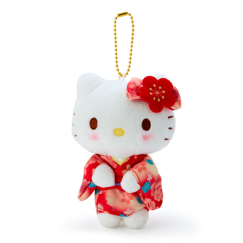 Sanrio Hello Kitty Gradation Kimono Keychain - New Mascot Collectible