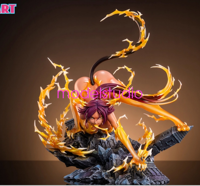 POP.ART Studio Bleach Shihouin Yoruichi Resin Statue in stock 1/6 H27cm Painted