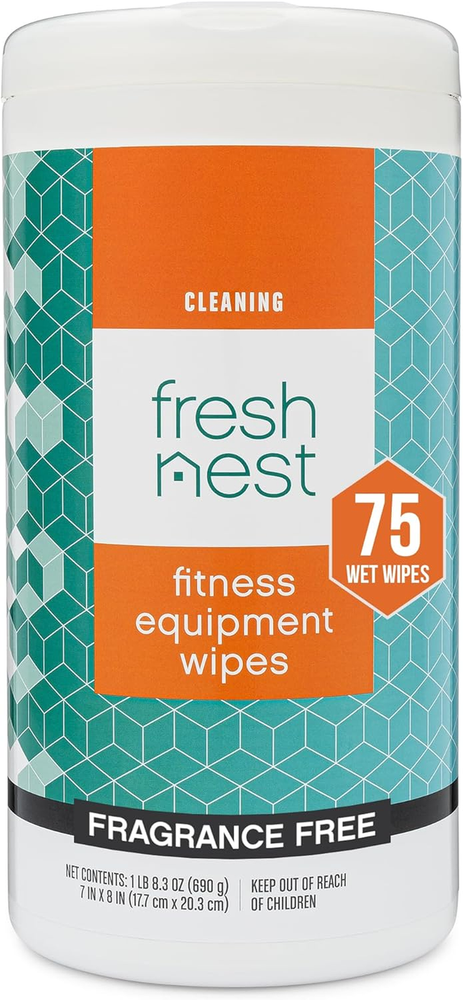 Fitness Equipment Cleaning Wipes for Yoga Mats Gyms and Studios
