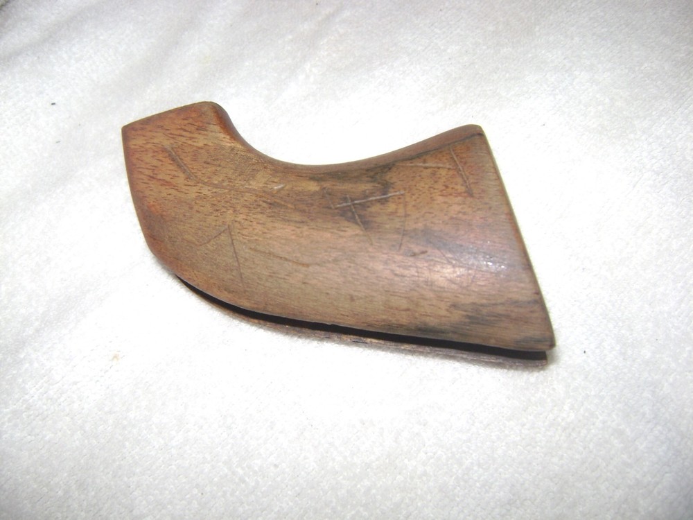 Vintage Colt Single Action Army Grips SAA 1 Piece Wood Grip 1st Gen