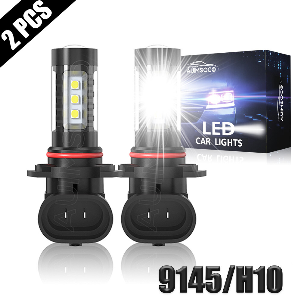 2005-2016 Ford Escape LED Fog Lights H10 Kit - Bright Cool White Pair  