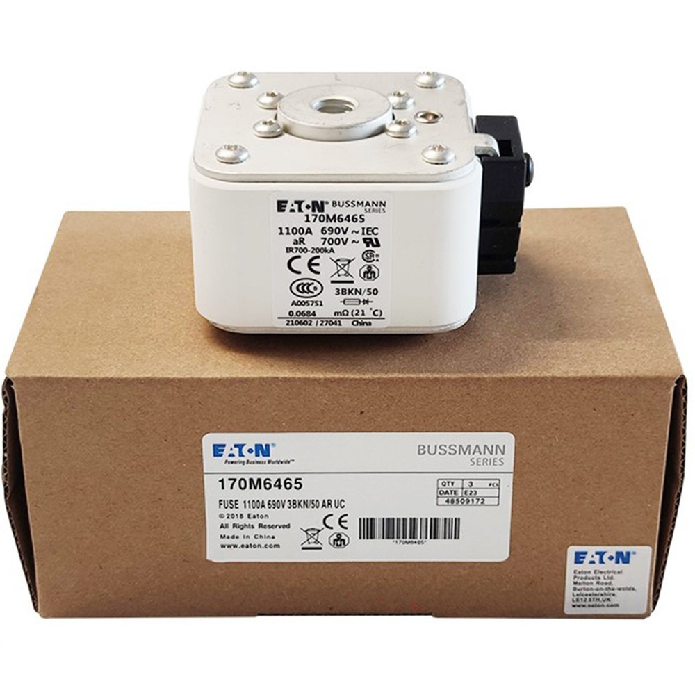 3PC NEW BUSSMANN 170M6465 FUSE Quality assurance