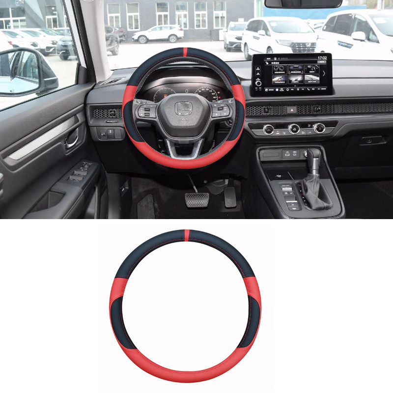 Car Steering Wheel Cover For Honda CRV CR-V 2023 2024 Accessories