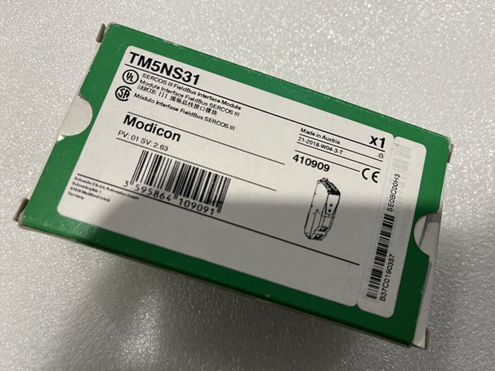 One Schneider TM5NS31 PLC Module Expedited Shipping New In Box
