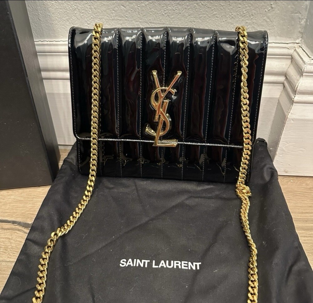 Saint Laurent Leather Crossbody Bag for Women