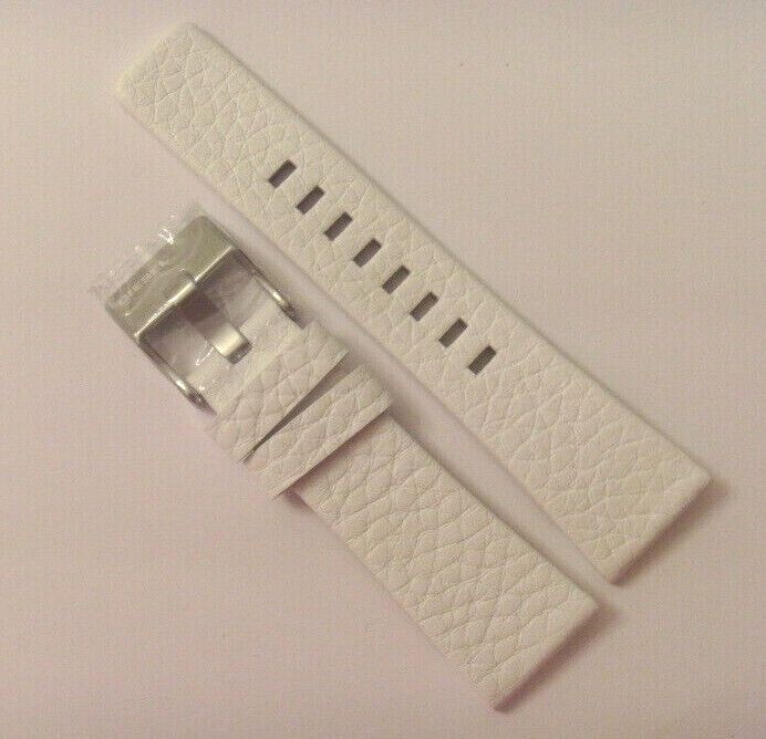 DIESEL Original Replacement Leather Strap DZ5330 Watch Strap White 22 Mm