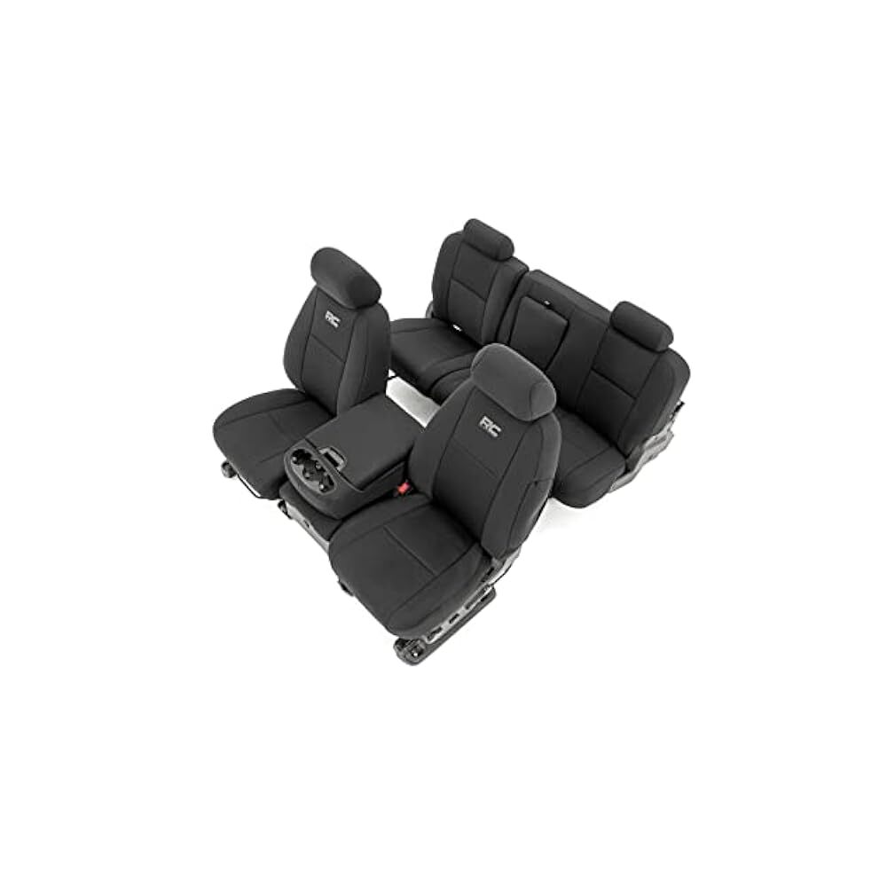 Custom Fit Seat Covers, Fits 2007,2013 Trucks, Spill & Scratch Resistant