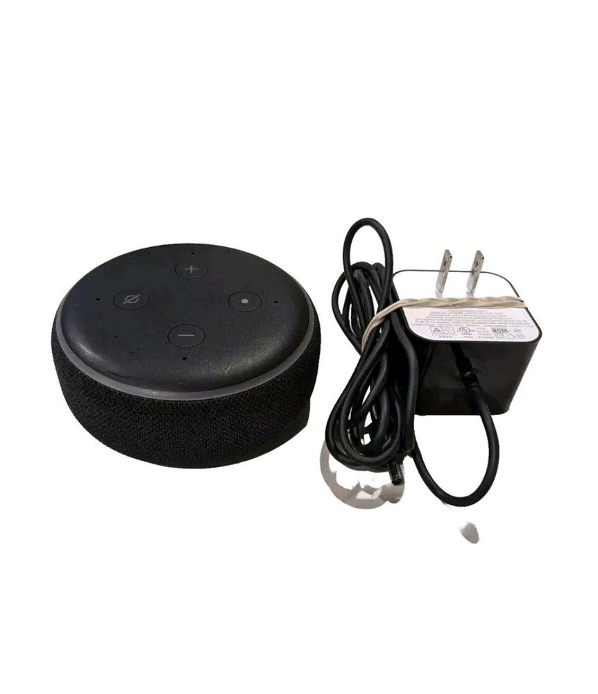 Amazon Echo Dot 3rd Generation Smart Speaker Charcoal Alexa Voice