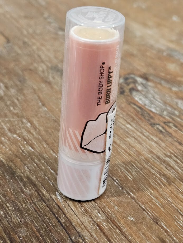 The Body Shop Discontinued Lychee Shimmer Lip Balm 0.17oz Sealed