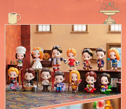 Authentic POPMART Friends The Television Series Confirmed Blind Box Figure Toy