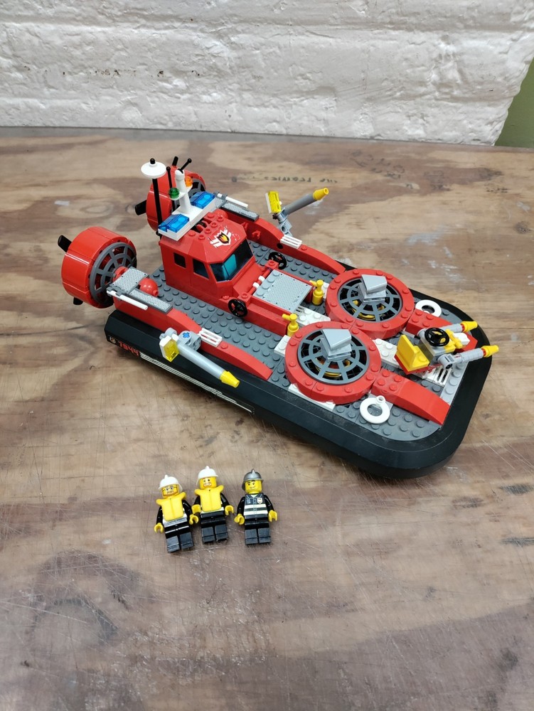 LEGO CITY Fire Hovercraft 7944 Missing Box Incomplete Instructions
