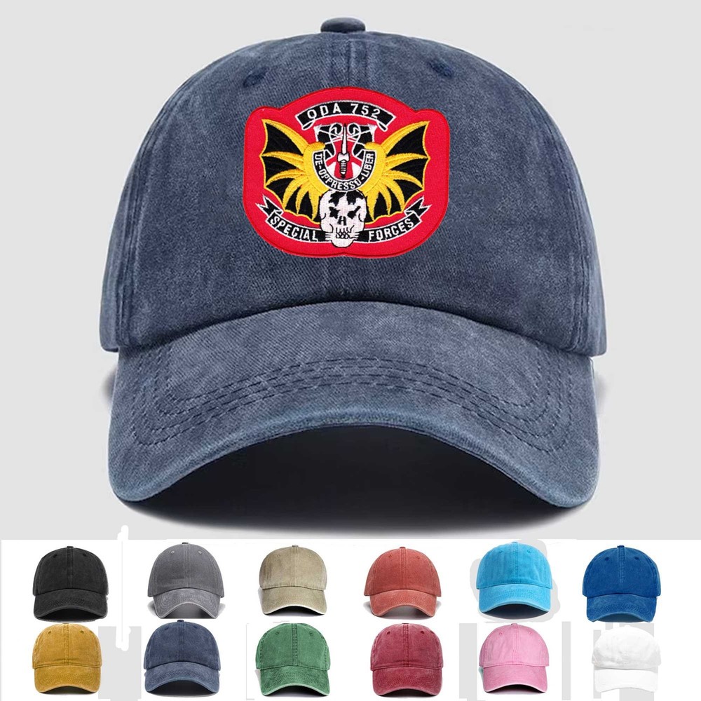 Custom Personalization Embroidered Hat ODA-752, Veteran Cap, Trucker Hat, Gift