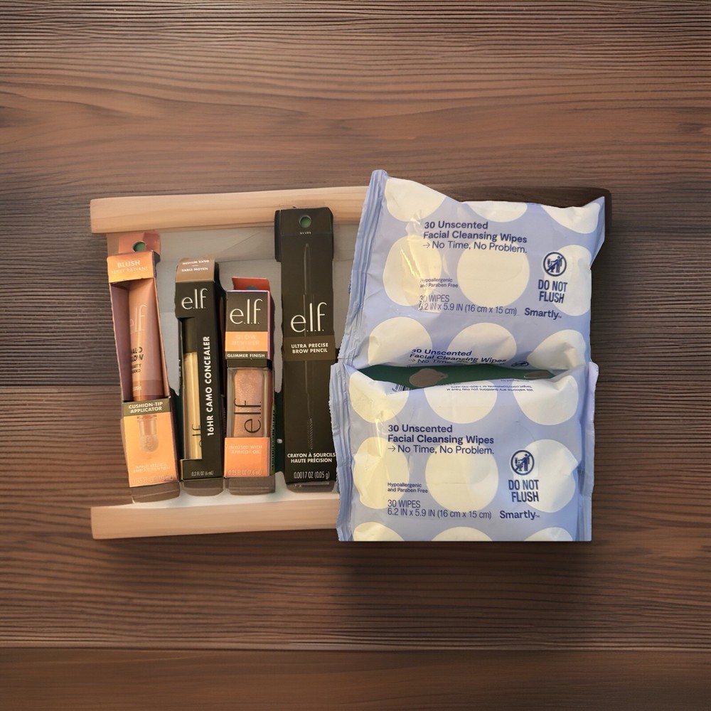 ELF Makeup Wipes Lot of 6 Sealed Beauty Essentials