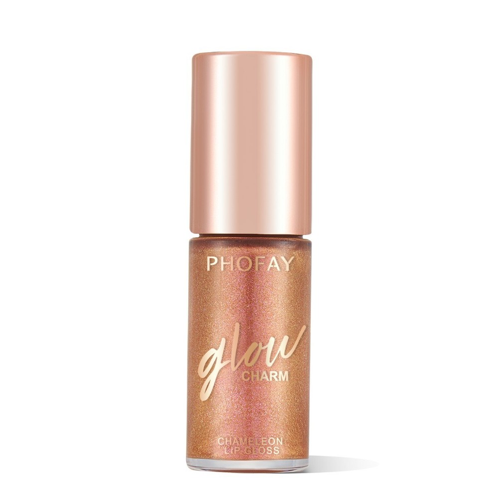 PHOFAY Shimmer Lip Gloss with Hydrating Moisture Boost