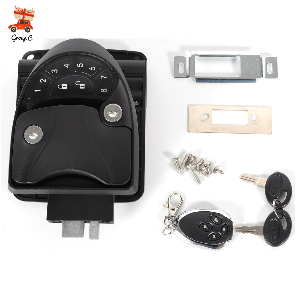 Smart Keyless RV Door Lock with Fingerprint Access for Trailers & Campers
