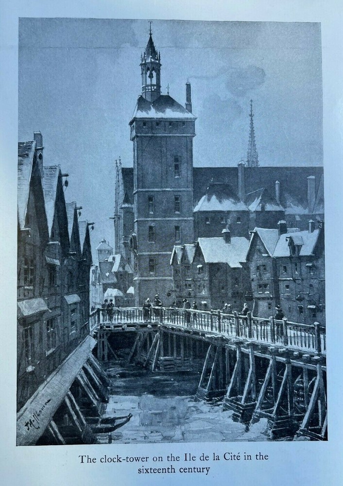 1914 Old Paris And New France illustrated