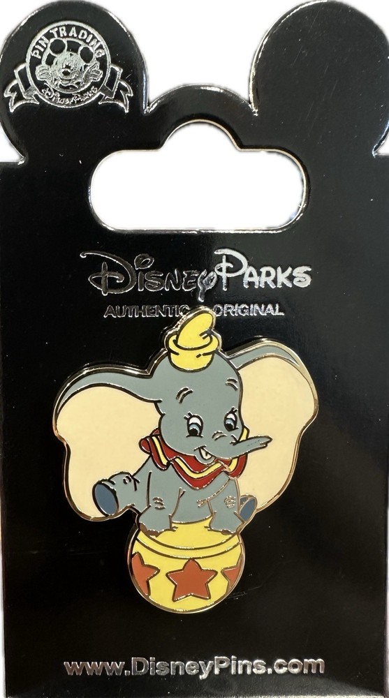Disneyland Park Dumbo on Ball Licensed Trading Pin Authentic