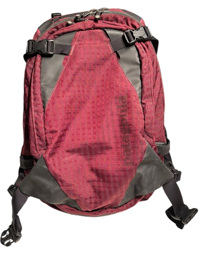 Patagonia Outer Limits 30L Hiking Backpack with Waist Belt in Maroon Red