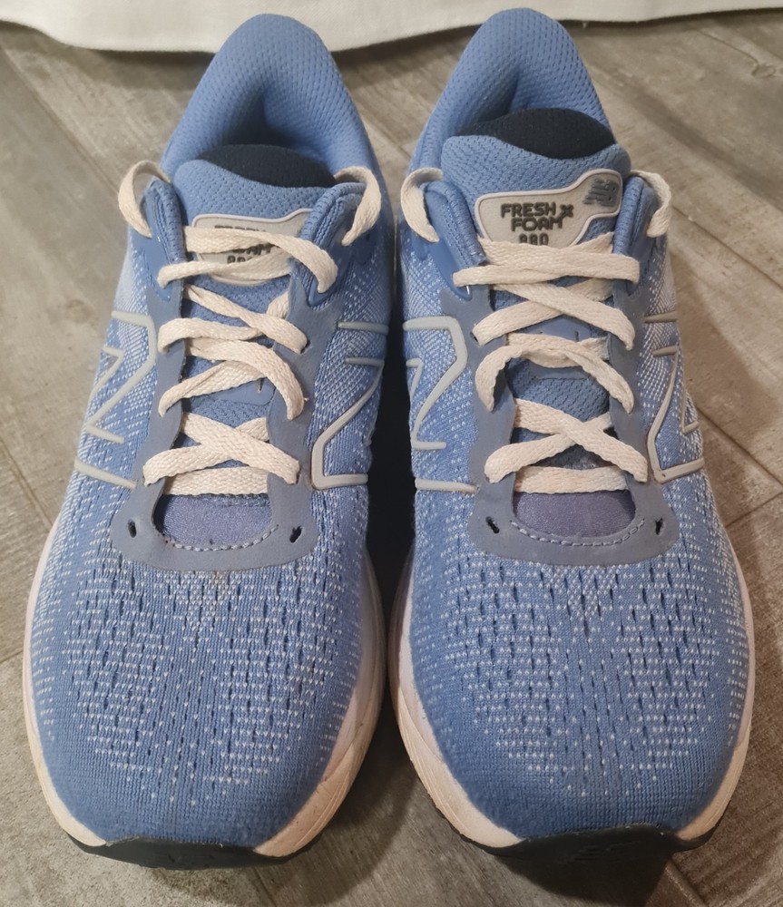New Balance Womens Fresh Foam X 880 V12 W880L12 Blue Running Shoes Size: 10.5B