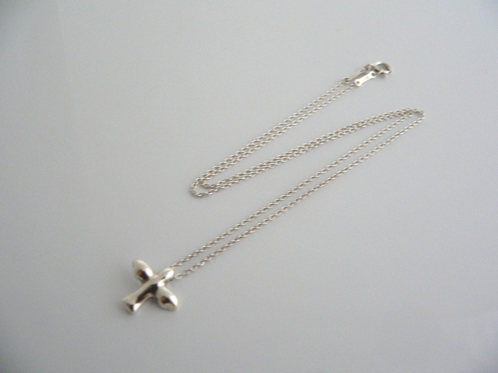 Tiffany & Co Silver Peretti Dove Necklace Charm Pendant Peace Silver Gift Nature