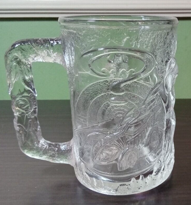 BATMAN FOREVER ROBIN GLASS MUG MCDONALD'S 1995
