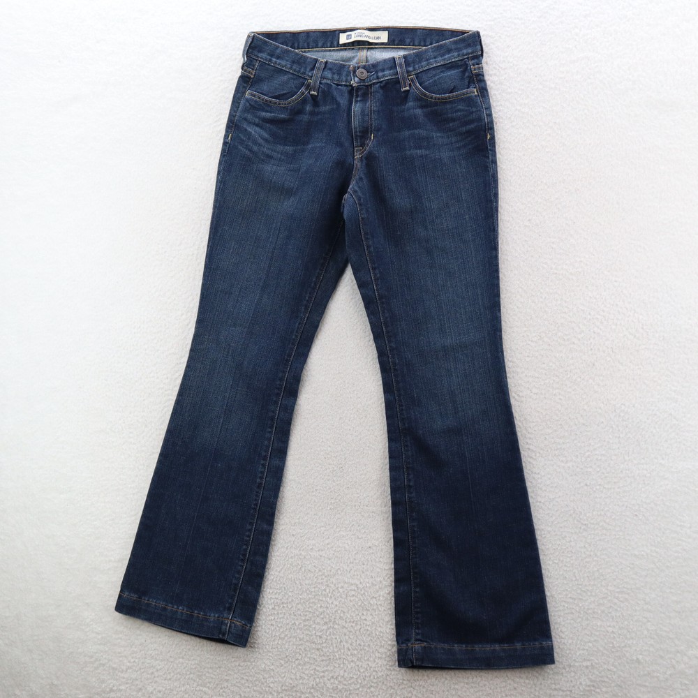 Vintage Gap Jeans Women 32x33 Long and Lean Bootcut Flare Denim Y2K Boho Preppy