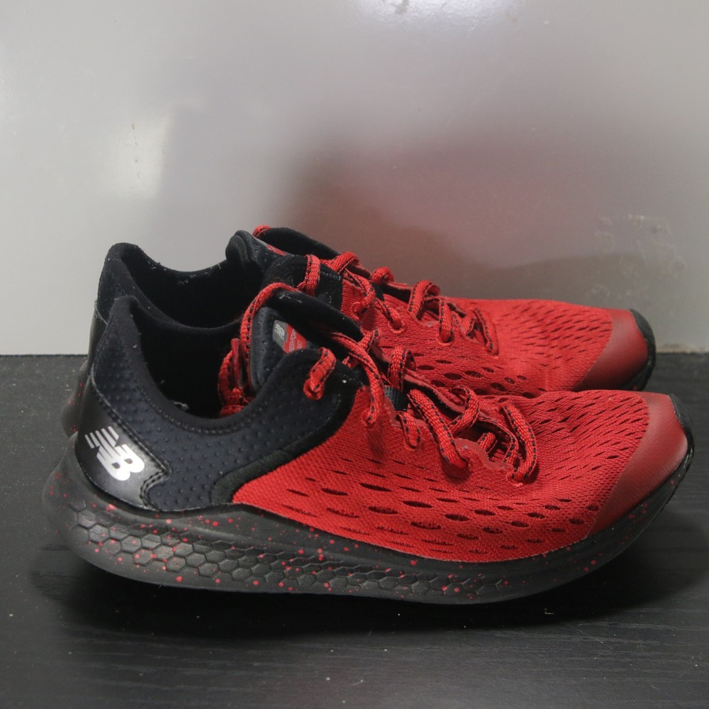 Youth New Balance Fresh Foam Fast Sz 6youth  007707 Red Black Walking Sneakers