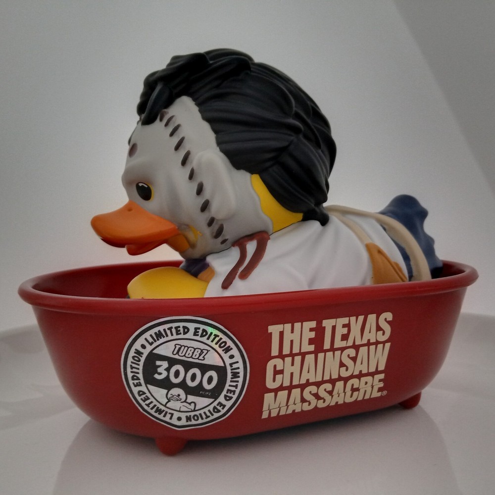 Leatherface TUBBZ Cosplaying Duck Vinyl Figure Texas Chainsaw Massacre horror