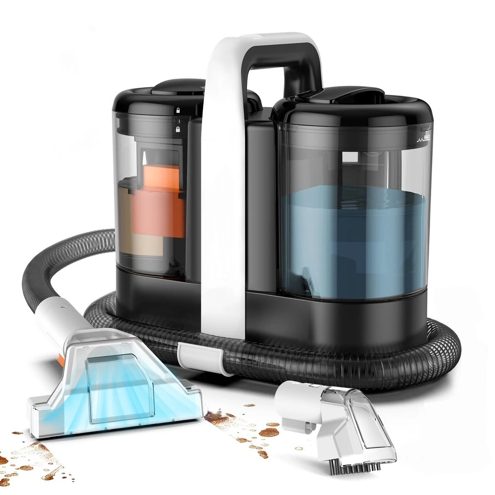 W07 15kPA Portable Carpet Cleaner Machine 600W Cleaner Pet Special Stain Cleaner