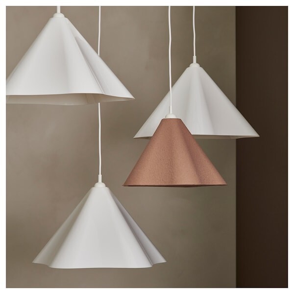 IKEA ZEBRASAV Pendant Lamp Office & Caffe Hanging Plastic Lamp