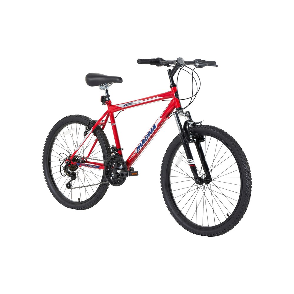 Magna Echo Ridge 24-inch 18-Speed Bright Red Mountain Bike for Adults