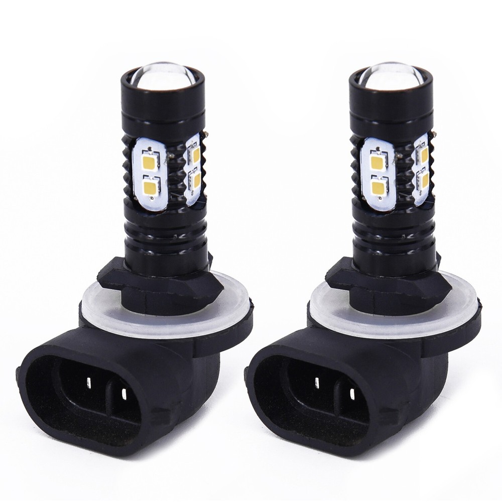 2X 50W LED Fog Driving Lights Bulb 881/862/886/889/894/896/898 White Waterproof