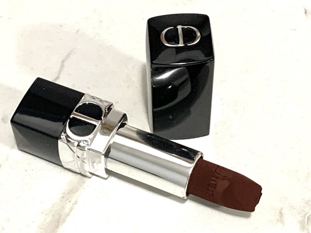 Dior Rouge Couture Velvet Lipstick 0.12oz Shade 400 Nude Line with Damaged Tip