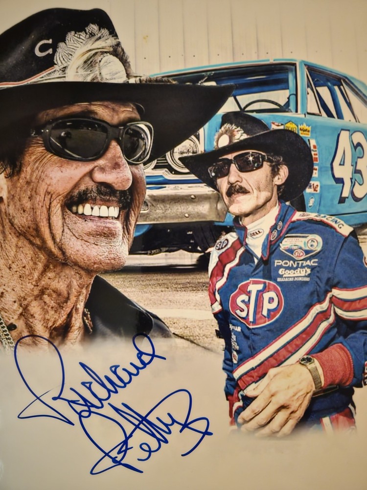 Richard Petty Signed 8x10 NASCAR Photo – Authentic Autograph on eBay