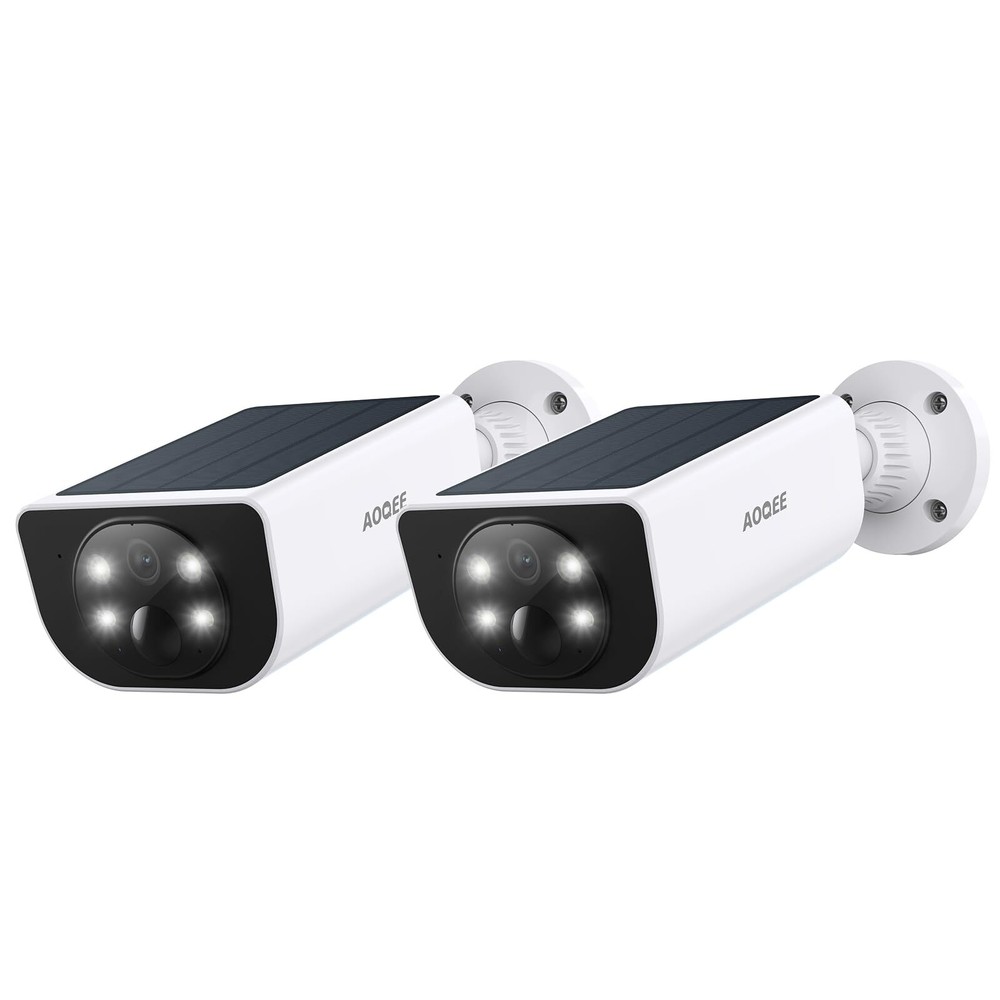Security Cameras Wireless Outdoor-2.4Ghz WiFi Home Security Cameras with buil...