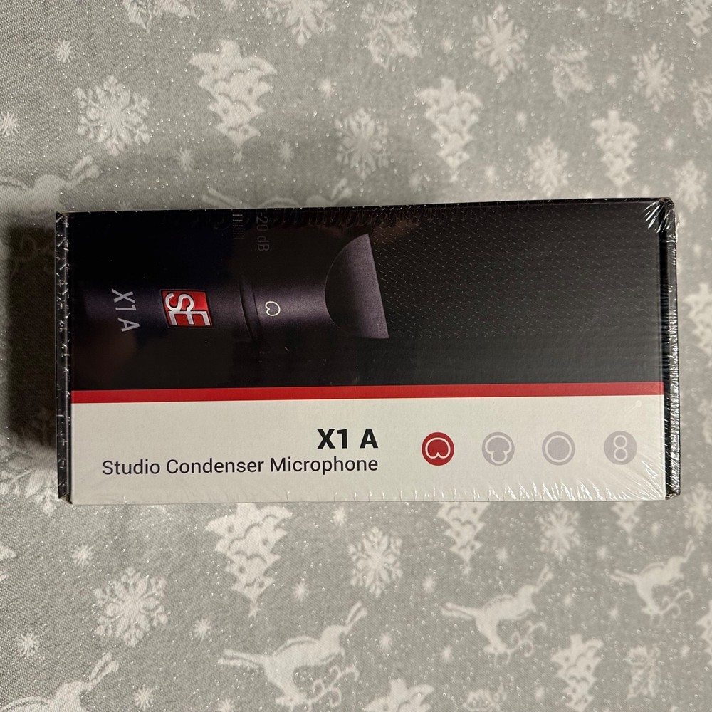SE Electronics X1 A Large Diaphragm Studio Condenser Microphone (New Sealed Box)