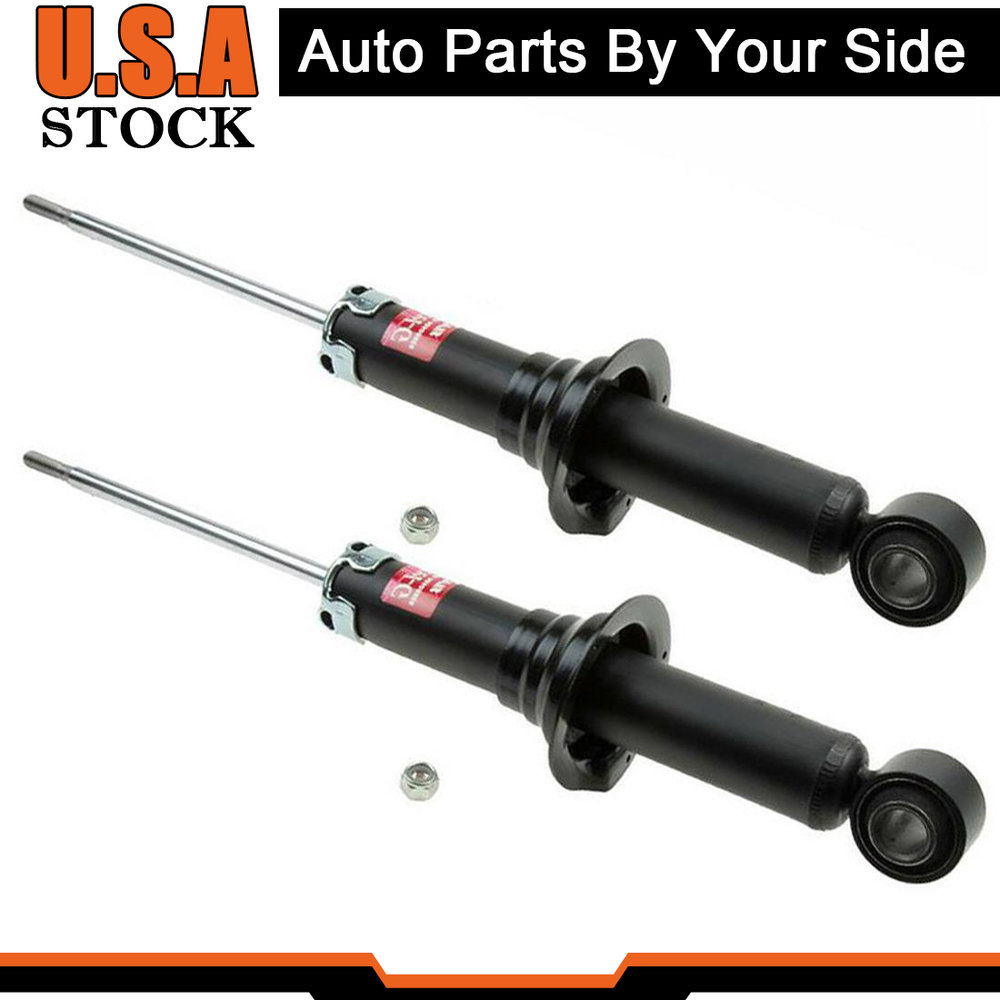 2 KYB Left+Right Rear Shocks Absorber Struts Dampers Inserts Set for Mitsubishi
